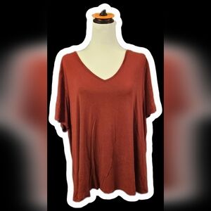 Old Navy Women's Short Sleeve Rust Top